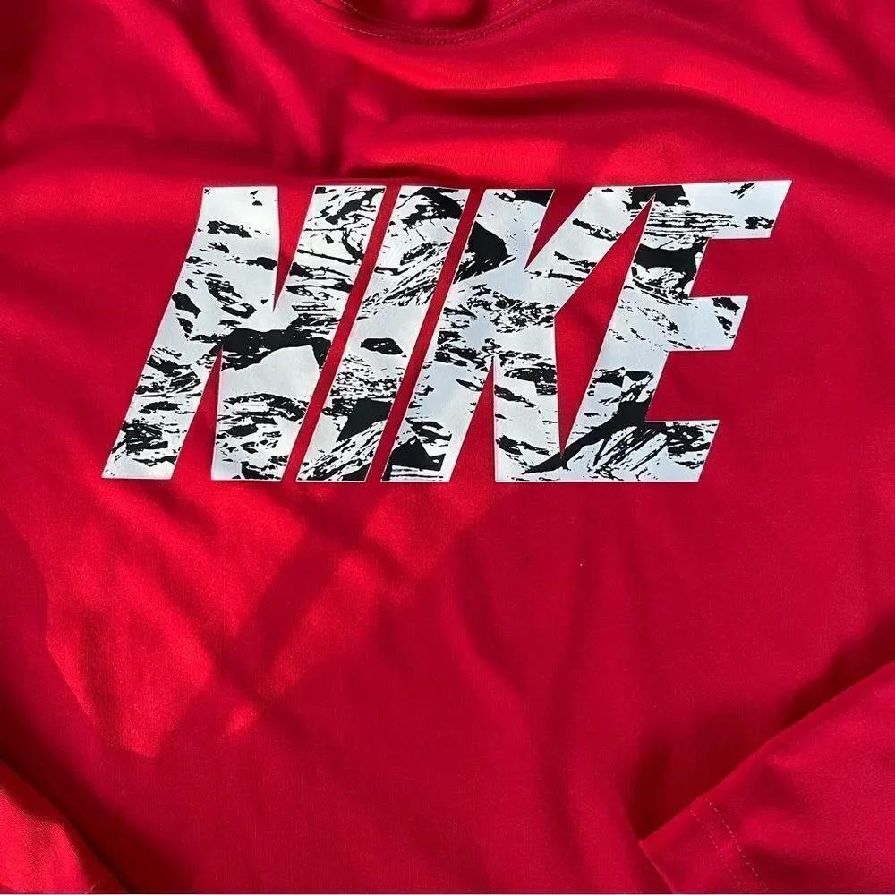 Nike Red dry fit long sleeve